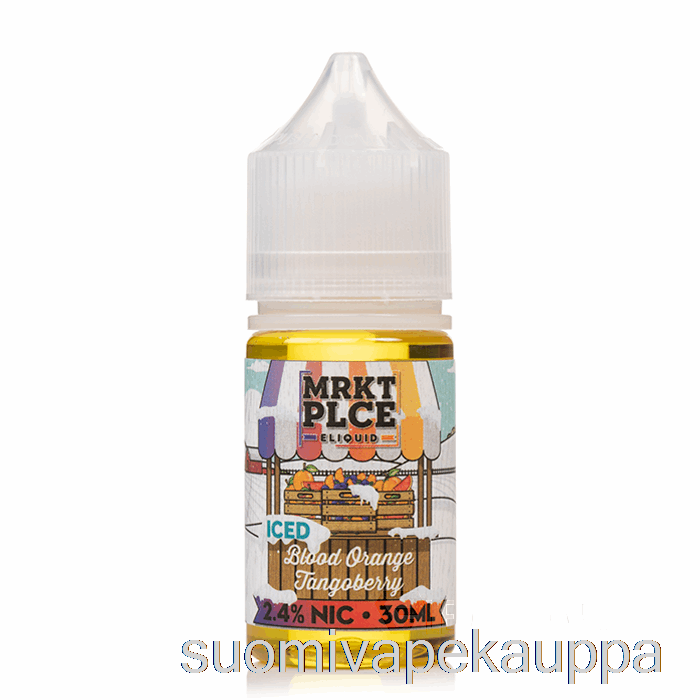 Vape Kauppa Jää Veriappelsiini Tangomarja - Mrkt Suolat - 30ml 24mg